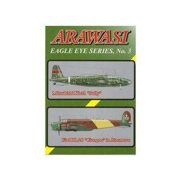 Arawasi Eagle Eye Series No.3 Mitsubishi Ki-21 Sally - Fiat BR.20 Cicogna in Hinomaru