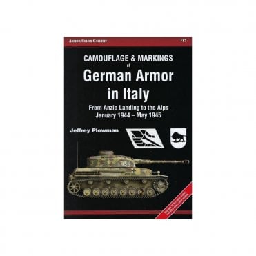 Armor Color Gallery 17 Camouflage & Markings of German Armor in Italy - From Anzio Landing to the Alps January 1944 - May 1945