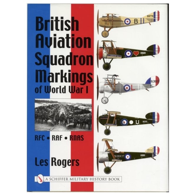 British Aviation Squadron Markings of World War I RFC, RAF, RNAS