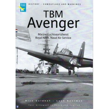 Dutch Profile TBM Avenger in Dutch Naval Air Service