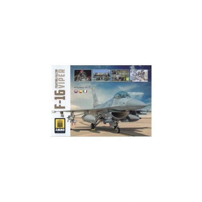 F-16 Fighting Falcon Viper Visual Modelers Guide Wing Series Vol.3