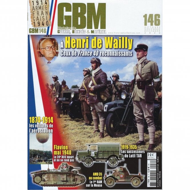 GBM Historie de Guerre Blindes & Materiel 146