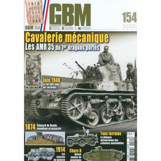 GBM Historie de Guerre Blindes & Materiel 154
