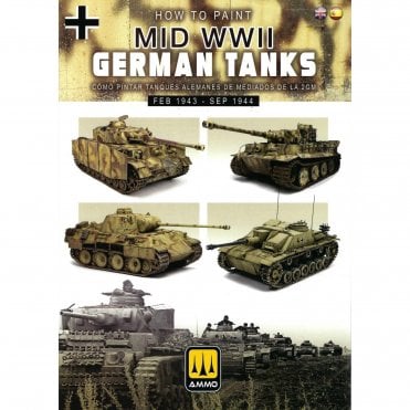 How to Paint Mid WWII German Tanks: Feb 1943-Sep 1944 