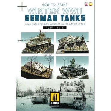 How to Paint Winter WWII German Tanks 1940-45