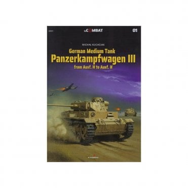 In Combat 01: German Medium Tank Panzerkampfwagen III from AUSF. H to N