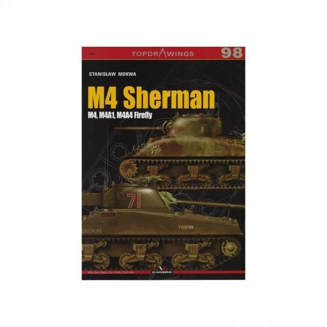 Top Drawings 7098 M4 Sherman M4,M4A1, M4A4 Firefly