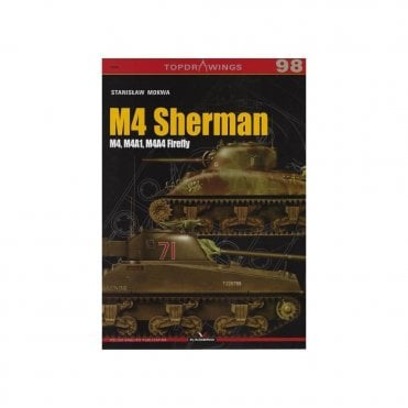 Top Drawings 7098 M4 Sherman M4,M4A1, M4A4 Firefly