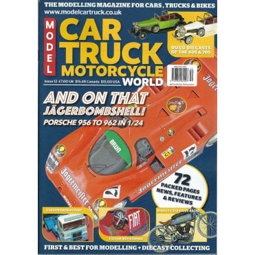 Model Car Truck Motorcycle World Issue.12
