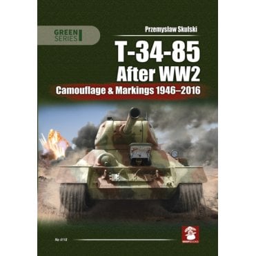 Mushroom Green Series 4126 T-34-85 After WW2 Camouflage & Markings 1946-2016