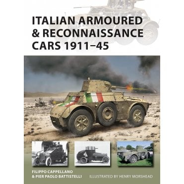New Vanguard 261 Italian Armoured & Reconnaissance Cars 1911-45 261
