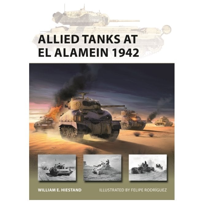 New Vanguard 321 Allied Tanks at El Alamein 1942
