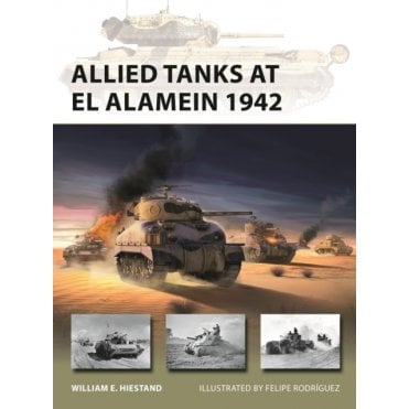 New Vanguard 321 Allied Tanks at El Alamein 1942