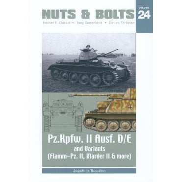 Nuts & Bolts 24 Pz.Kpfw. II Auf. D/E and variants (Flamm-Pz.II, Marder II & more)