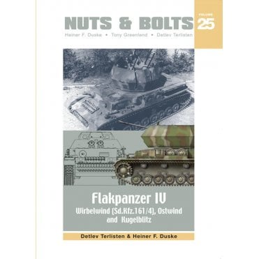 Nuts & Bolts 25 Flakpanzer IV Wirbelwind (Sd.Kfz.161/4), Ostwind and Kugelblitz