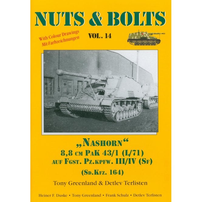 Nuts & Bolts Vol.14: Nashorn 8.8 PaK 43/1 - Sd.Kfz. 164