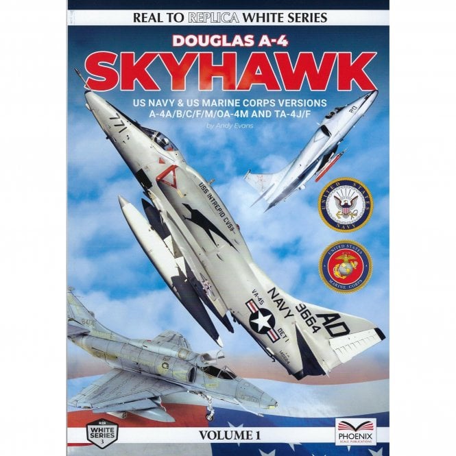 Real2Replica White 3: Douglas A-4 Skyhawk Vol.1 US Navy & Marine Corps Versions