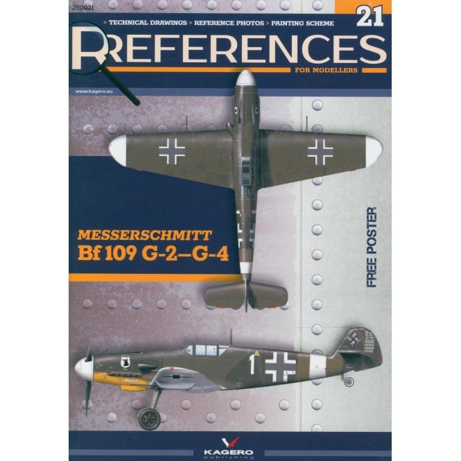 References for Modellers 21: Messerschmitt Bf109 G-2 G-4