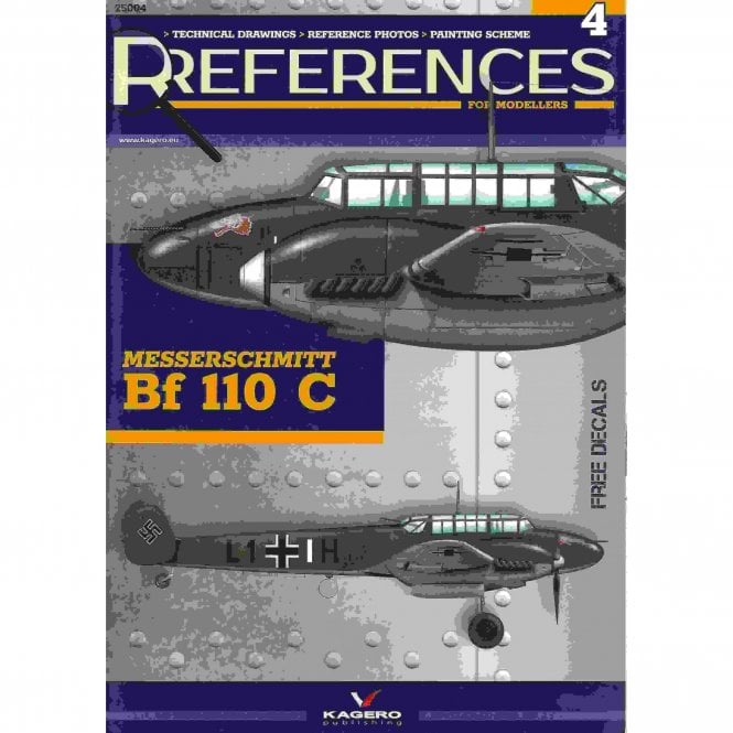 References for Modellers 4: Messerschmitt Bf110 C
