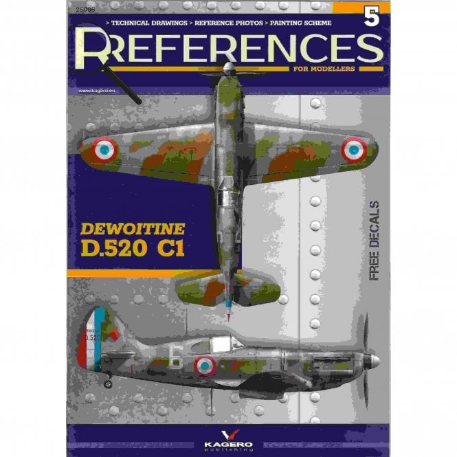 References for Modellers 5: Dewoitine D.520 C1