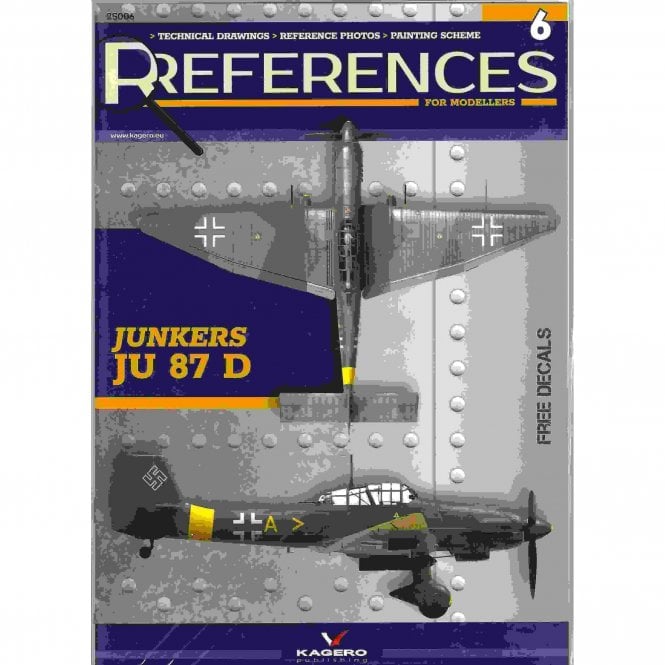 References for Modellers 6: Junkers JU 87 D
