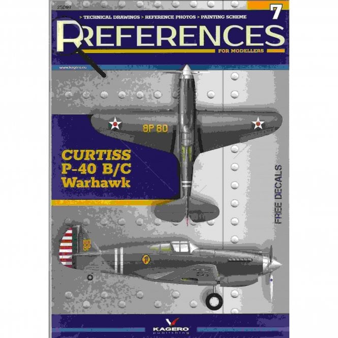 References for Modellers 7: Curtiss P-40 B/C Warhawk
