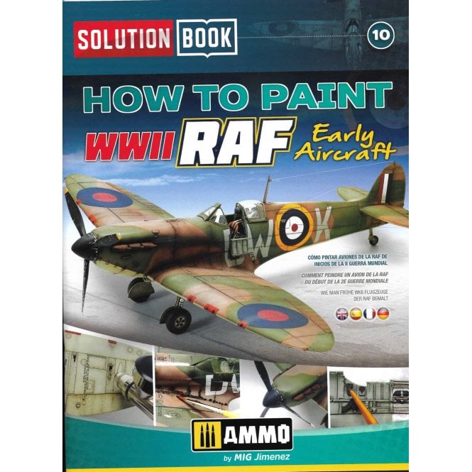 Solution Book 10: How to Paint WWII RAF Early Aircraft