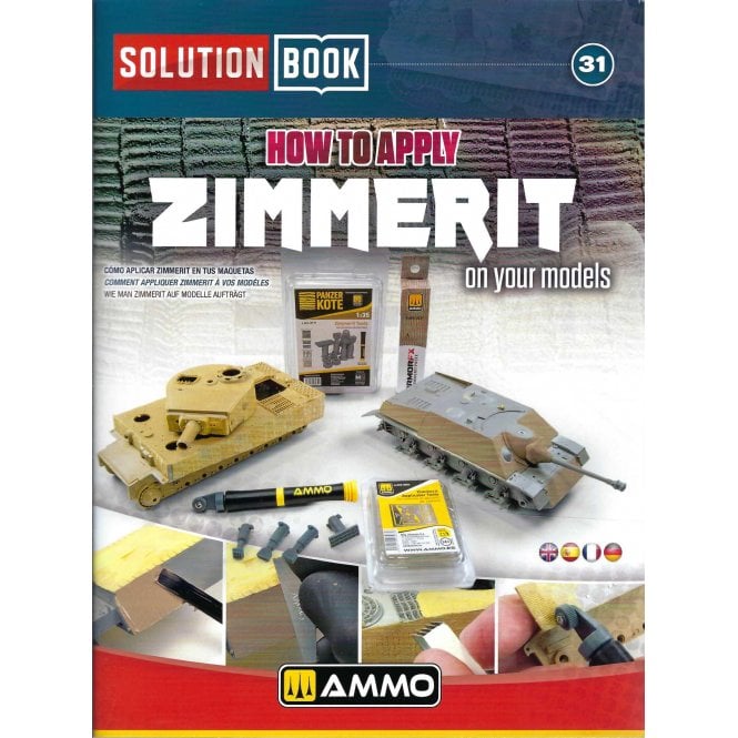 Solution Book 31: How to Apply Zimmerit on your Models