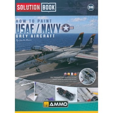 Solution Book 36: How to Paint USAF Navy Grey Aircraft