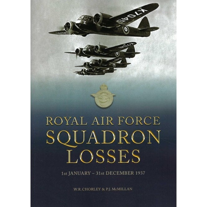 Squadron Losses - Royal Air Force: 1st Jan - 31st Dec 1937