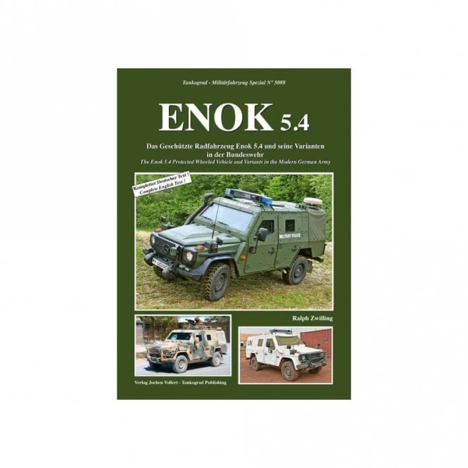 Tankograd 5088 Enok 5.4 - Protected Wheeled Vehicle & Variants in the Modern German Army