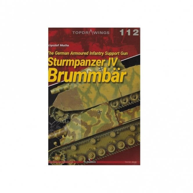 Top Drawings 7112 The German Armoured Infantry Support Gun Sturmpanzer IV Brummbar