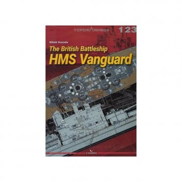 Top Drawings 7123 The British Battleship HMS Vanguard