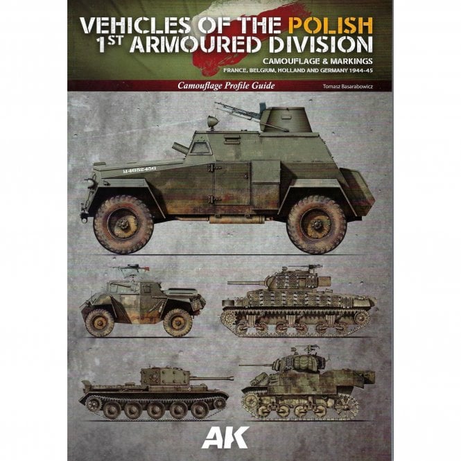 Vehicles of the Polish 1st Armoured Division - Camouflage & Markings