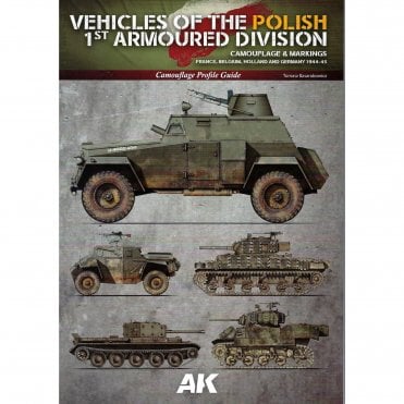 Vehicles of the Polish 1st Armoured Division - Camouflage & Markings