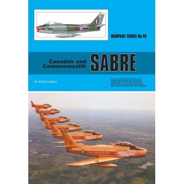 Warpaint 40 Canadair and Commonwealth Sabre