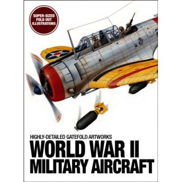 World War II Military Aircraft: Highly-Detailed Gatefold Artworks