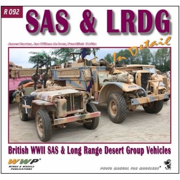 WWP R092 SAS & LRDG - British WWII SAS & Long Range Desert Group Vehicles