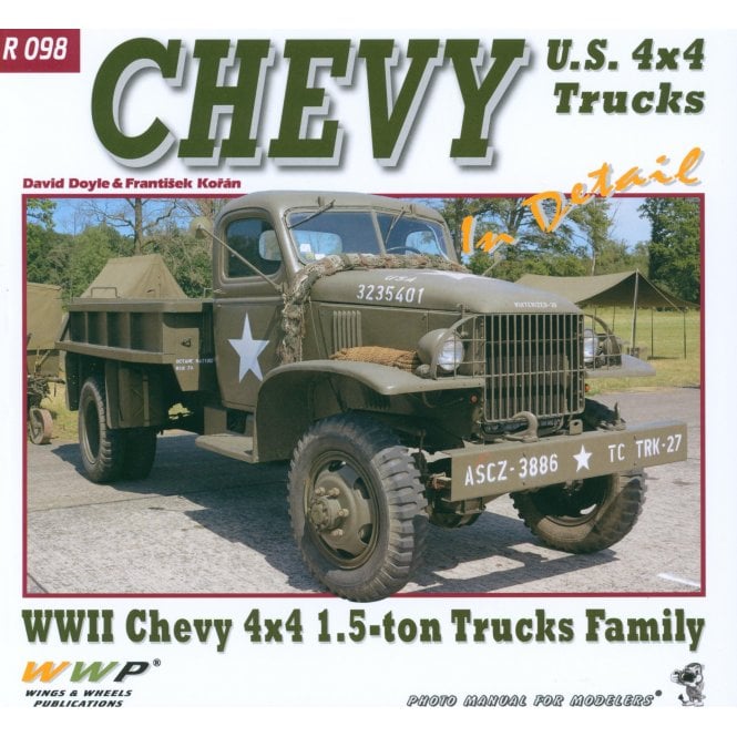 WWP R098 Chevy U.S. 4x4 Trucks - WWII 1.5 ton Truck Family